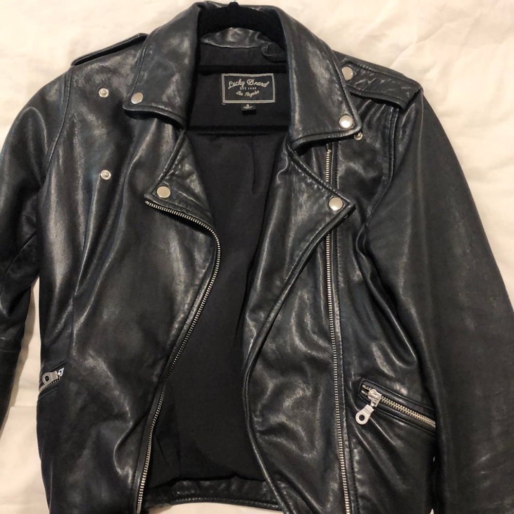 Lucky Brand Leather Jacket